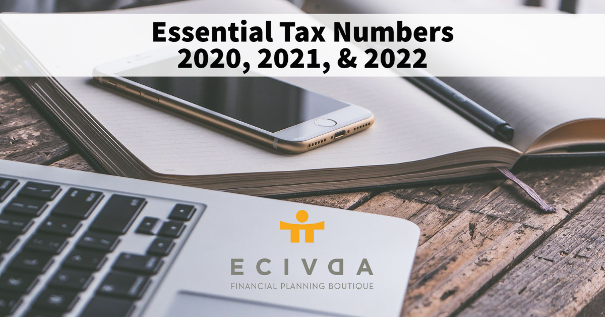 Essential Tax Numbers 2020, 2021, & 2022